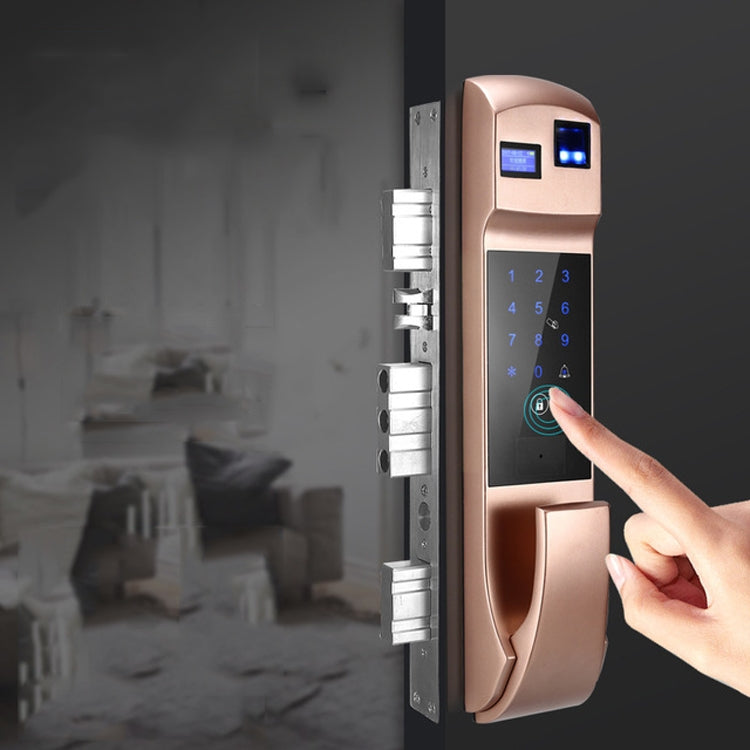 Fully Automatic Fingerprint Password Lock Intelligent Anti-theft Home Electronic Credit Card Automatic Unlock and Mute APP Fully Automatic Fingerprint Password Lock Intelligent Anti-theft Home Electronic Credit Card Automatic Unlock and Mute APP